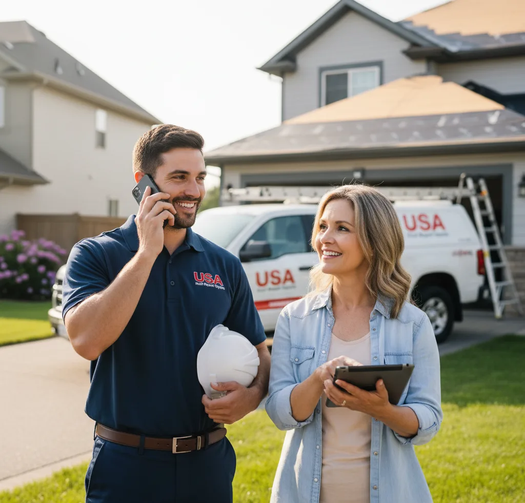 USA Roof Repair Experts customer support in Bolton